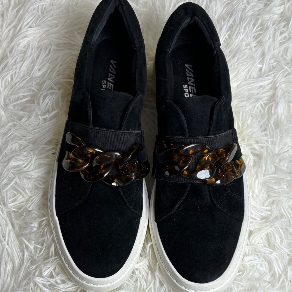 VANELi Women's Yazz Slip On Sneakers Black - Picture 2 of 5